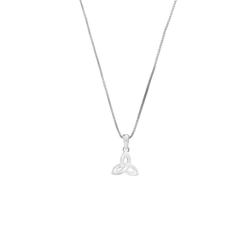 Plain Trinity necklace Sterling Silver